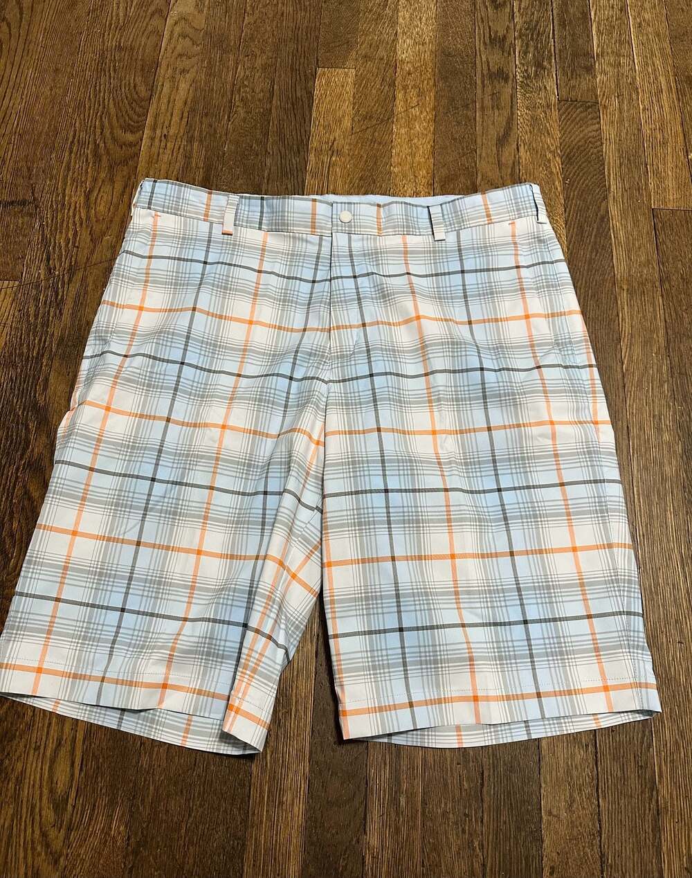 Nike Golf Tour Performance Dri-Fit Plaid Shorts Size 36